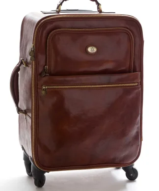 Trolley with four wheels