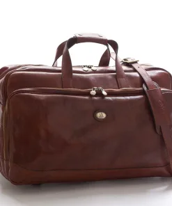 Große Trolley-Reisetasche - Marrone