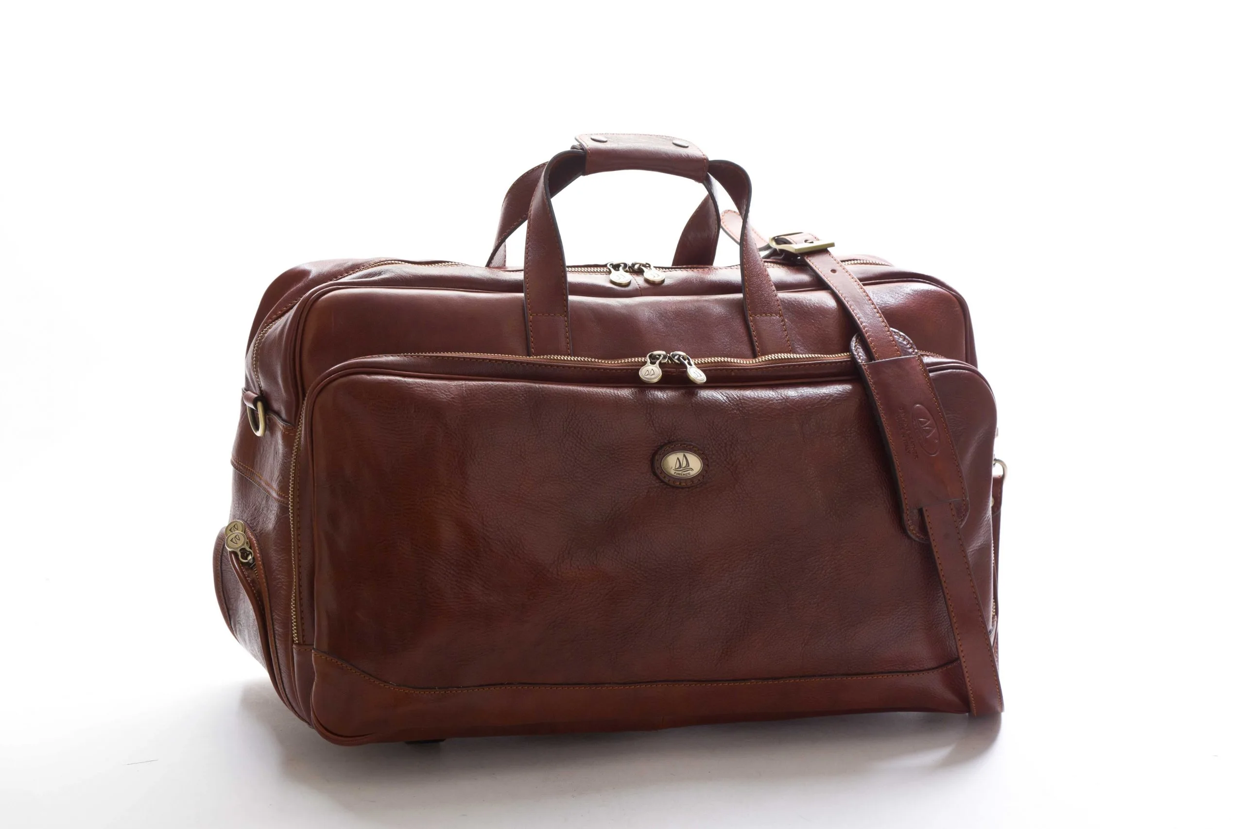 Große Trolley-Reisetasche - Marrone