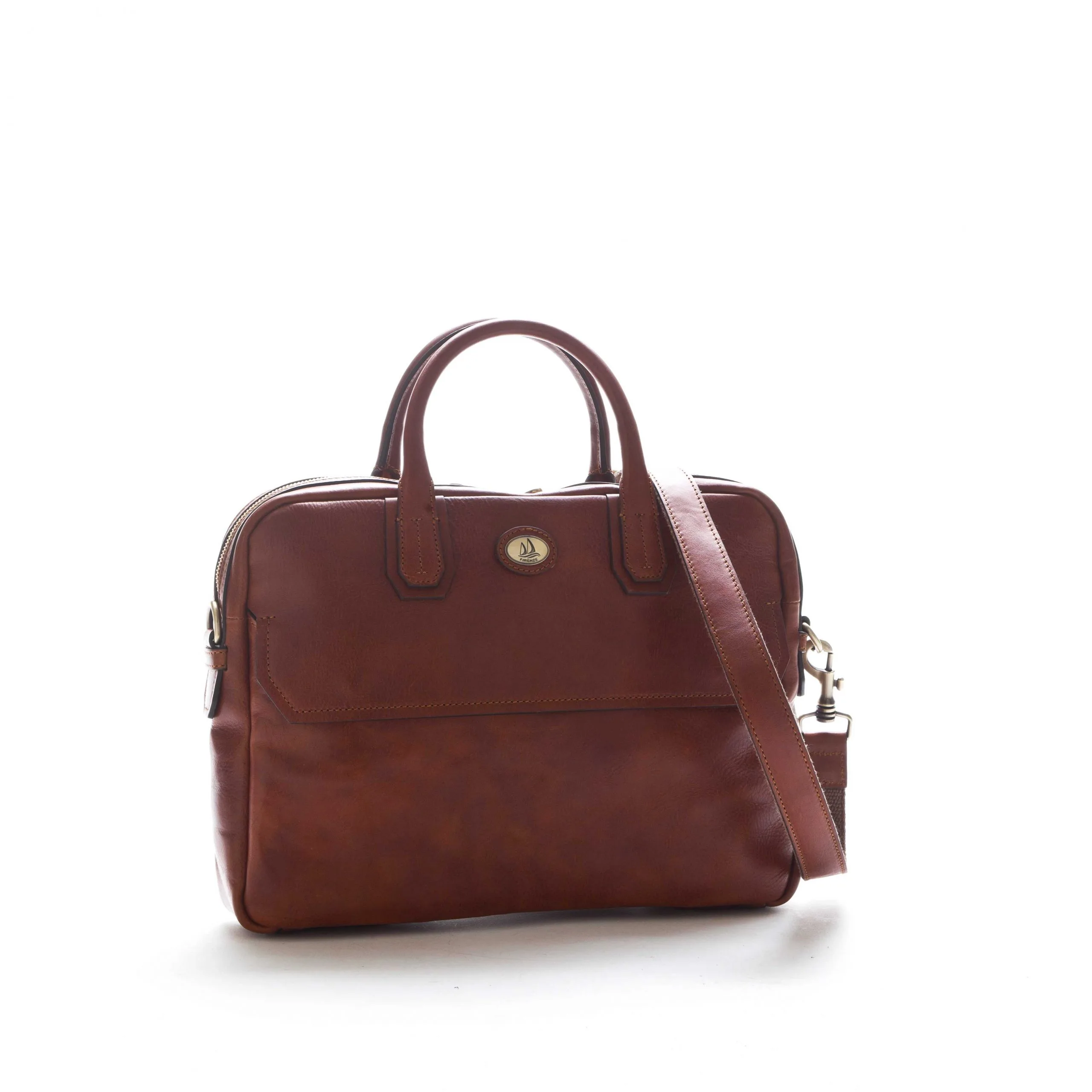 Bolso de trabajo para documentos - Caoba mate