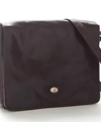 Borsa Porta Computer a Tracolla - Testa di Moro