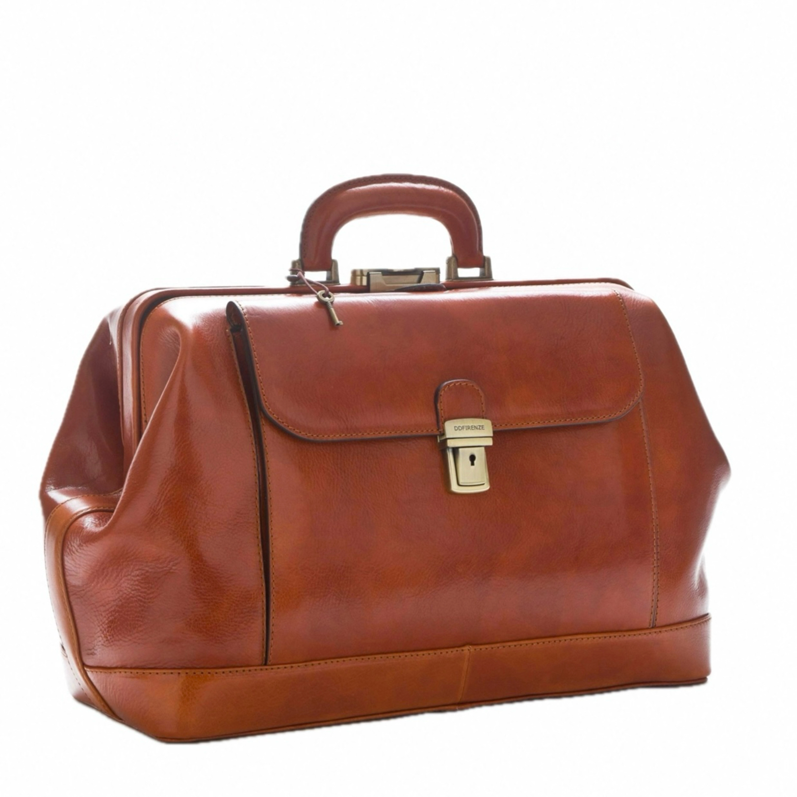 Borsa Medico Classica in cuoio toscano