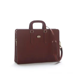 Borsa da Lavoro Piatta - Mogano Opaco