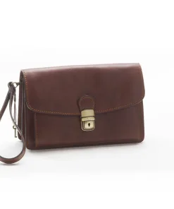 Sac à main Bolgheri - Marron foncé mat