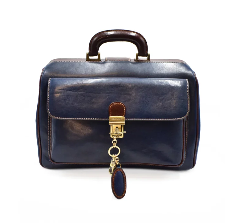 Borsa Medico Minimal con tracolla Bicolore