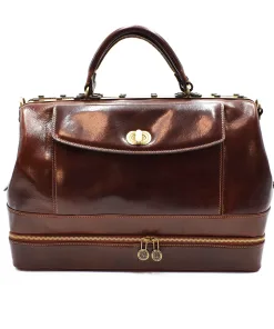 Doctor's bag with large instrument compartment