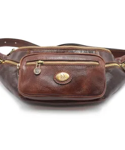 Großer Klassische Gürteltasche - Marrone