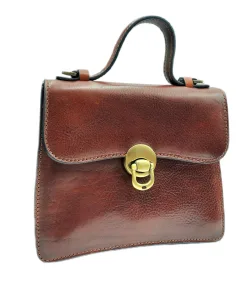 Sac à main avec rabat - Marron