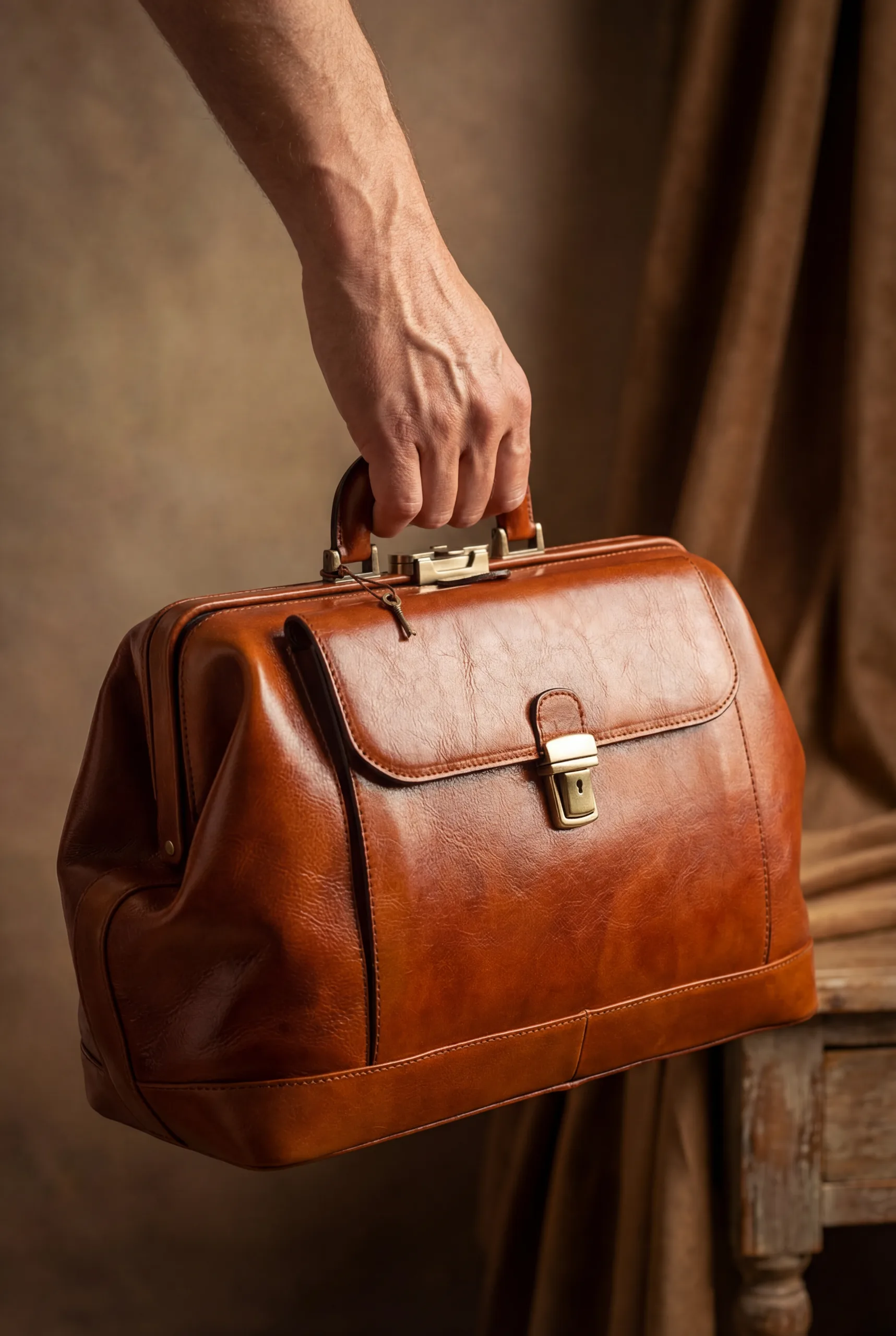 Borsa fatta a mano in Toscana